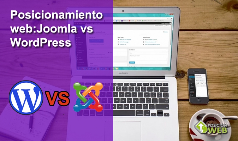 Posicionamiento web en Joomla vs posicionamiento web en WordPress
