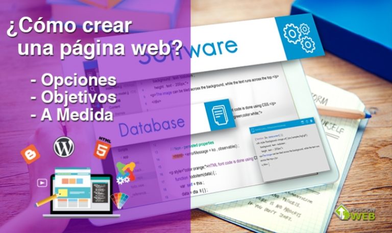 Cómo crear una página web