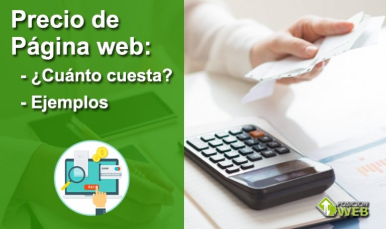 Precio de página web