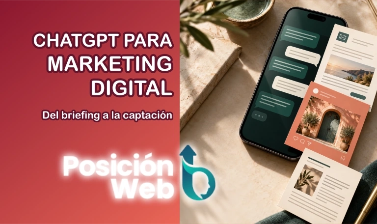ChatGPT para marketing digital: una conversación en el móvil se transforma en correos, publicaciones y artículos